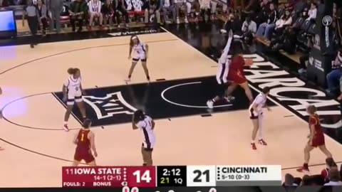 Iowa State University vs University Of Cincinnati: Women's College 🏀 Basketball: 2026 Highlights
