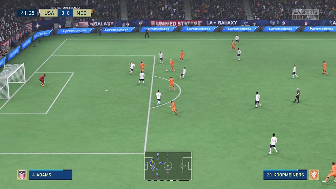 USA and Netherlands- Fifa Games