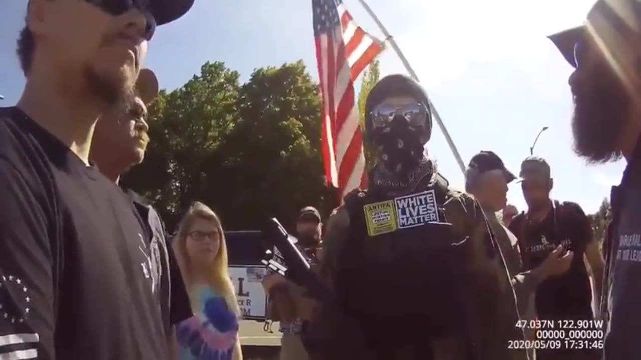 Seattle Antifa minor conflict
