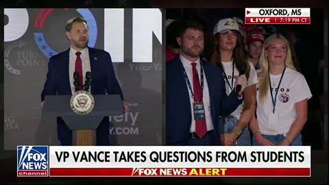 Vice President JD Vance gets asked how his faith affects his role as Vice President