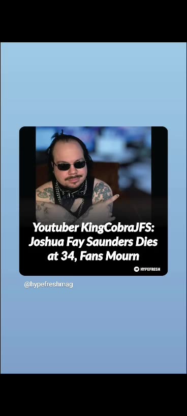 Rip to kingcobrajfs 🙏🕊🕯⚰️🪦10/14/25