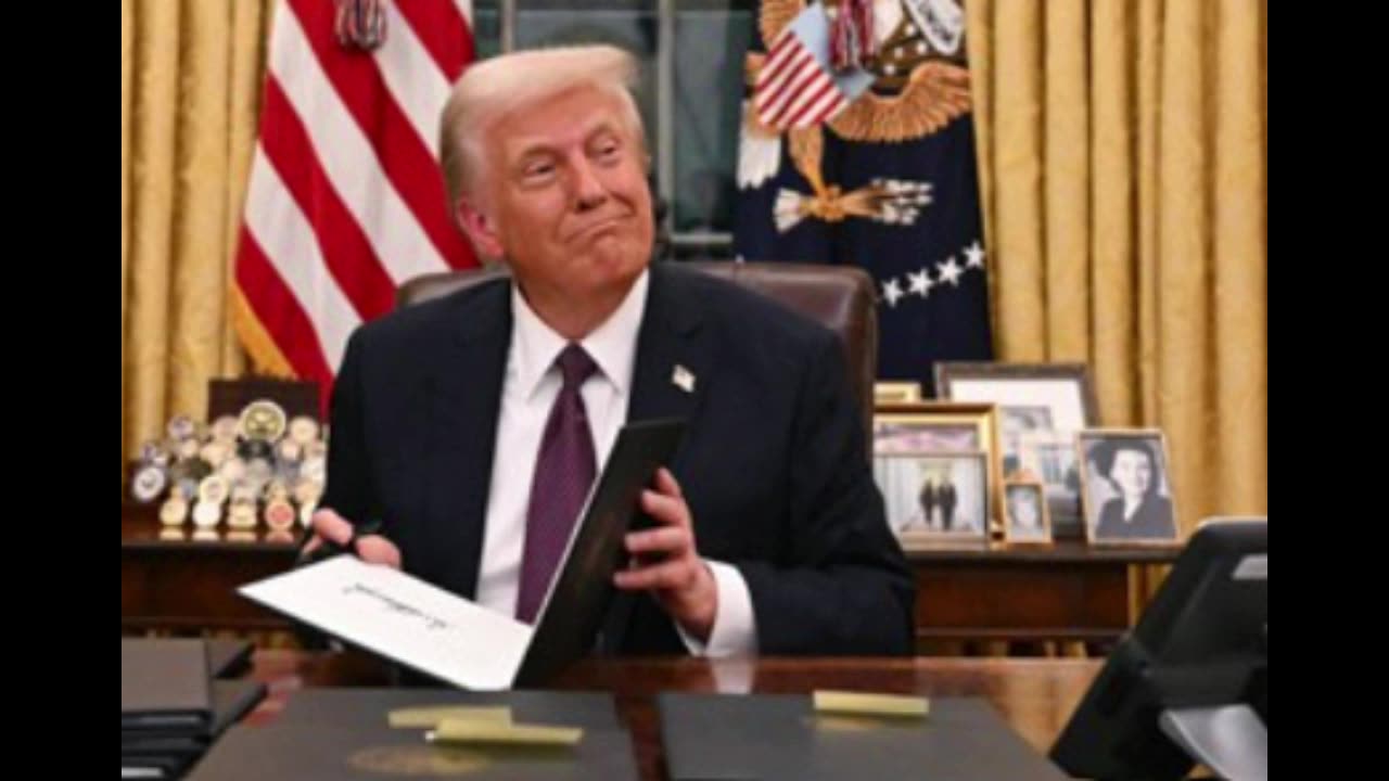 Trump’s Executive Order Signing Spree: Making America Even More American!