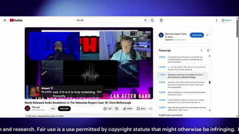 Audio breakdown/Sony Weatherford audio-Sebastian Rogers case
