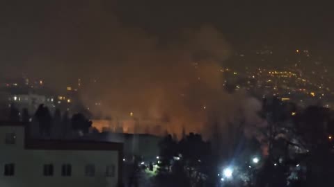 Iran army reports fire at Tehran barracks