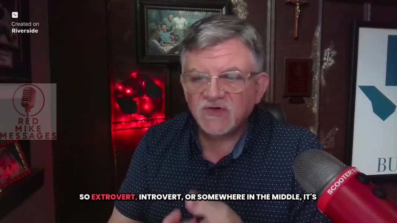 Red Mike Message: Extroverts, Introverts, and the Middle Ground