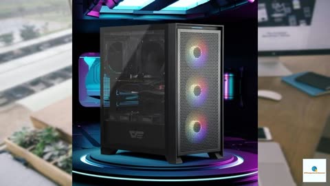 darkFlash ATX Mid-Tower Gaming PC Case (DRX70)