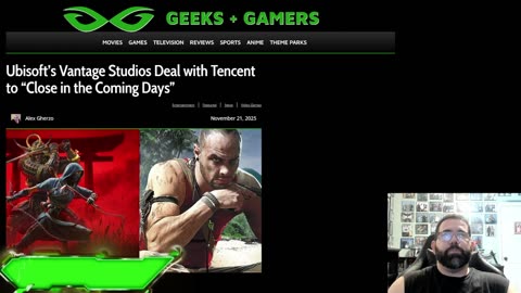 Ubisoft's Vantage Studios Coming To A Close With Tencent