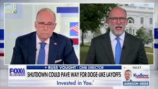 OMB Director Russ Vought says up to 300,000 government bureaucrats could be fired overnight