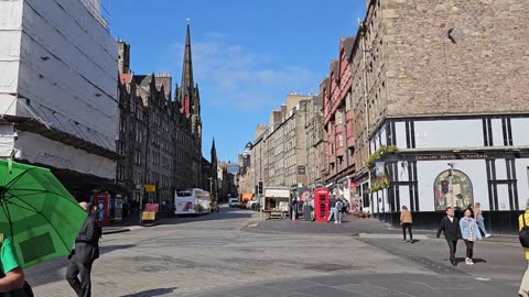 EDINBURGH Scotland - Old City Walk