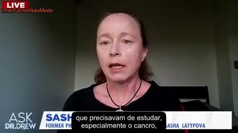 🤯⚠️SASHA LATYPOVA: FDA SABIA DE QUE AS INOCULAÇÕES COVID CAUSARIAM CANCRO⚠️🤯