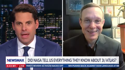 NEWSMAX | Dr. Avi Loeb joined to discuss the status of the 3I/Atlas