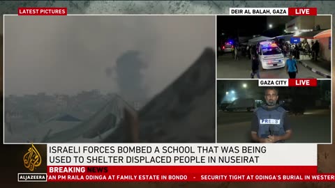 Deadly Israeli attacks target central and southern Gaza.