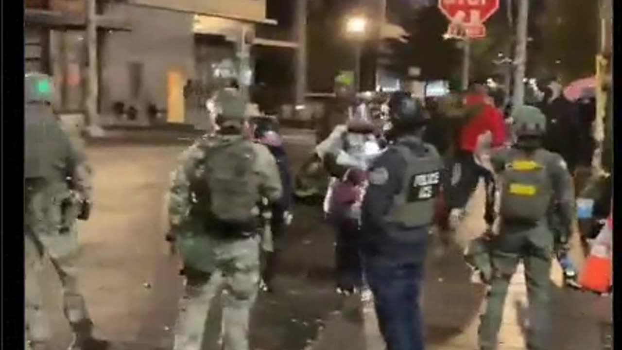 Incident outside of the #Portland #ICE facility