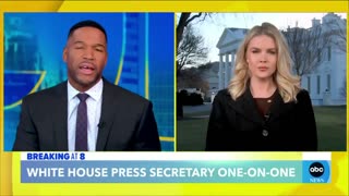 White House press secretary Karoline Leavitt