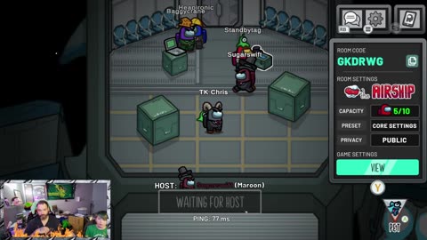 The Boy and I play Among Us