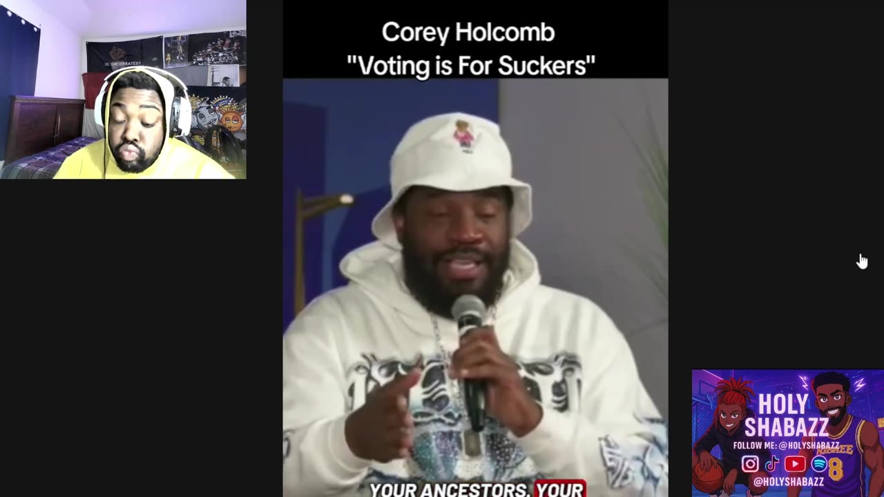 Anton Daniels Claps Back After Corey Holcomb Beef #holyshabazz