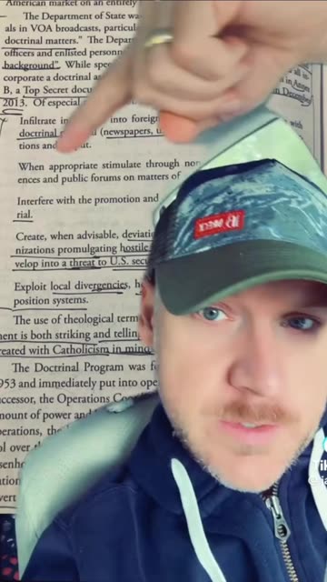 CIA’s doctrinal warfare program!