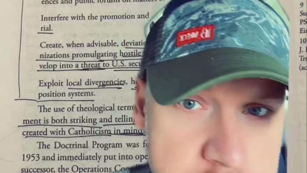 CIA’s doctrinal warfare program!