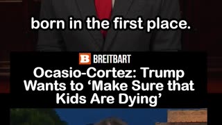 Shutdown Spin: AOC Says Trump Wants to ‘Make Sure that Kids Are Dying’