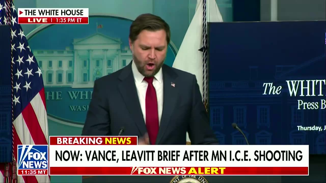 'Be ashamed!' JD Vance shouts down media while excusing 'sensitive' ICE agent shooter