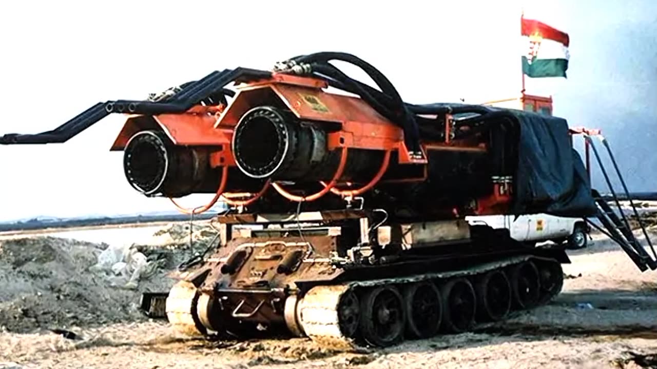 Jet Engines on Tanks?! Melting Snow & Fighting Fires 🚒✈️ #ColdWarTech #EpicMachines