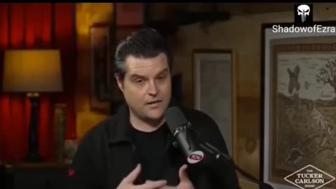 Gaetz sostiene che ha votato per tenere l’America fuori dalle guerre a favore di Israele.