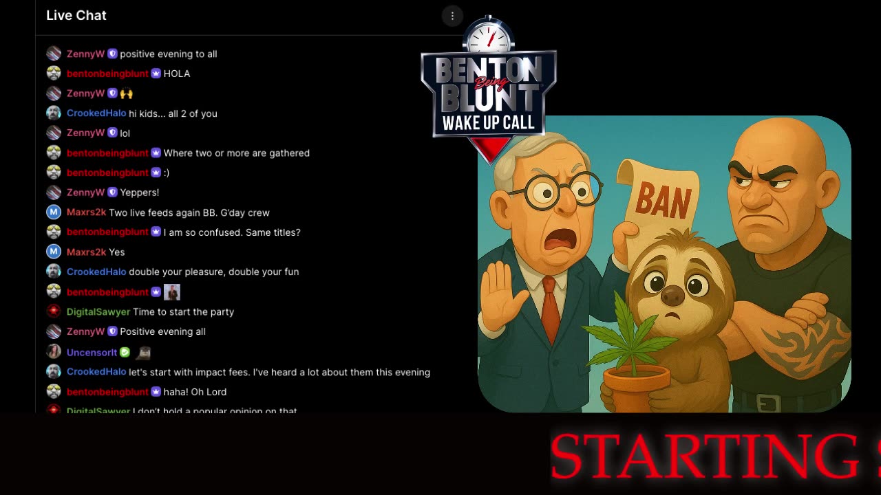 Benton Being Blunt "Can't We All Just Get Along?"