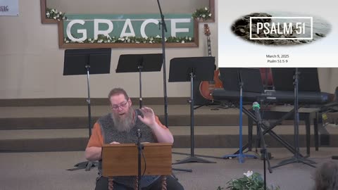 Sunday Sermon at Moose Creek Baptist Church, North Pole, AK, 3/12/2025