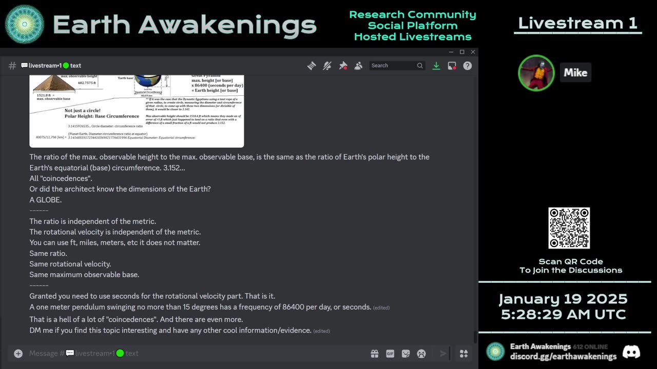 Earth Awakenings - Livestream 1 - #2129