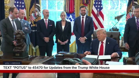 President Trump Signs Executive Orders, Aug. 25, 2025