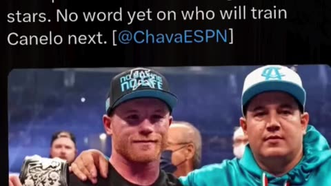 Saul Alvarez FIRES Eddy Reynoso as his main TRAINER.