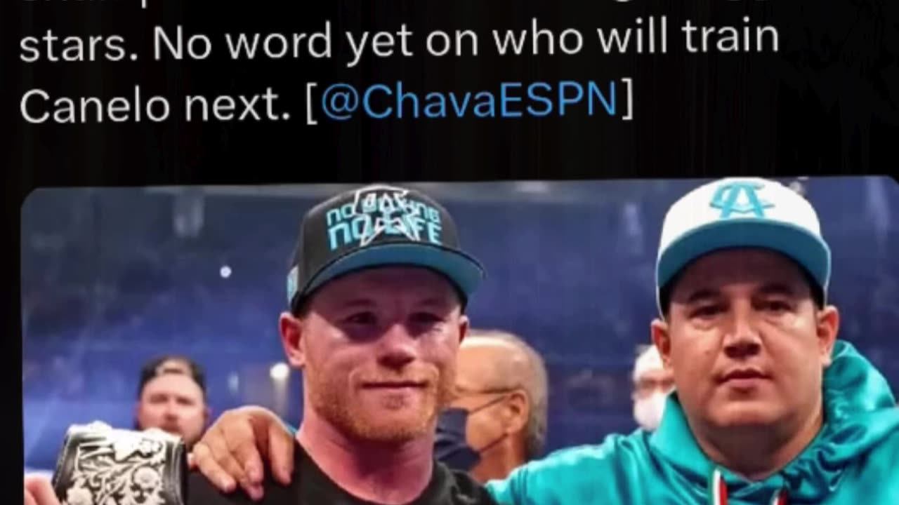 Saul Alvarez FIRES Eddy Reynoso as his main TRAINER.