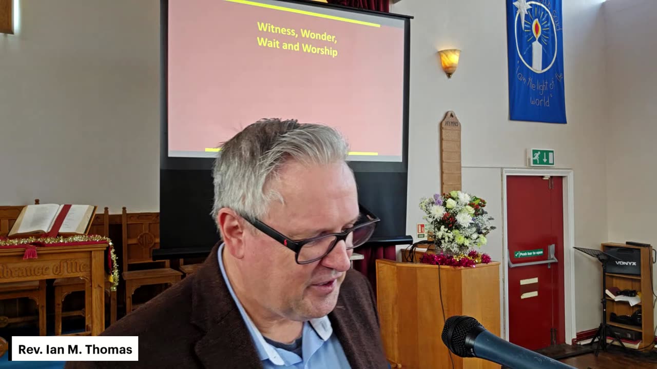 Witness, Wonder, Wait and Worship