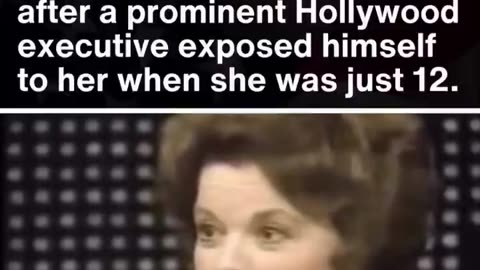 Shirley Temple Exposes Hollywood Industry 1988 (Nothing Done)