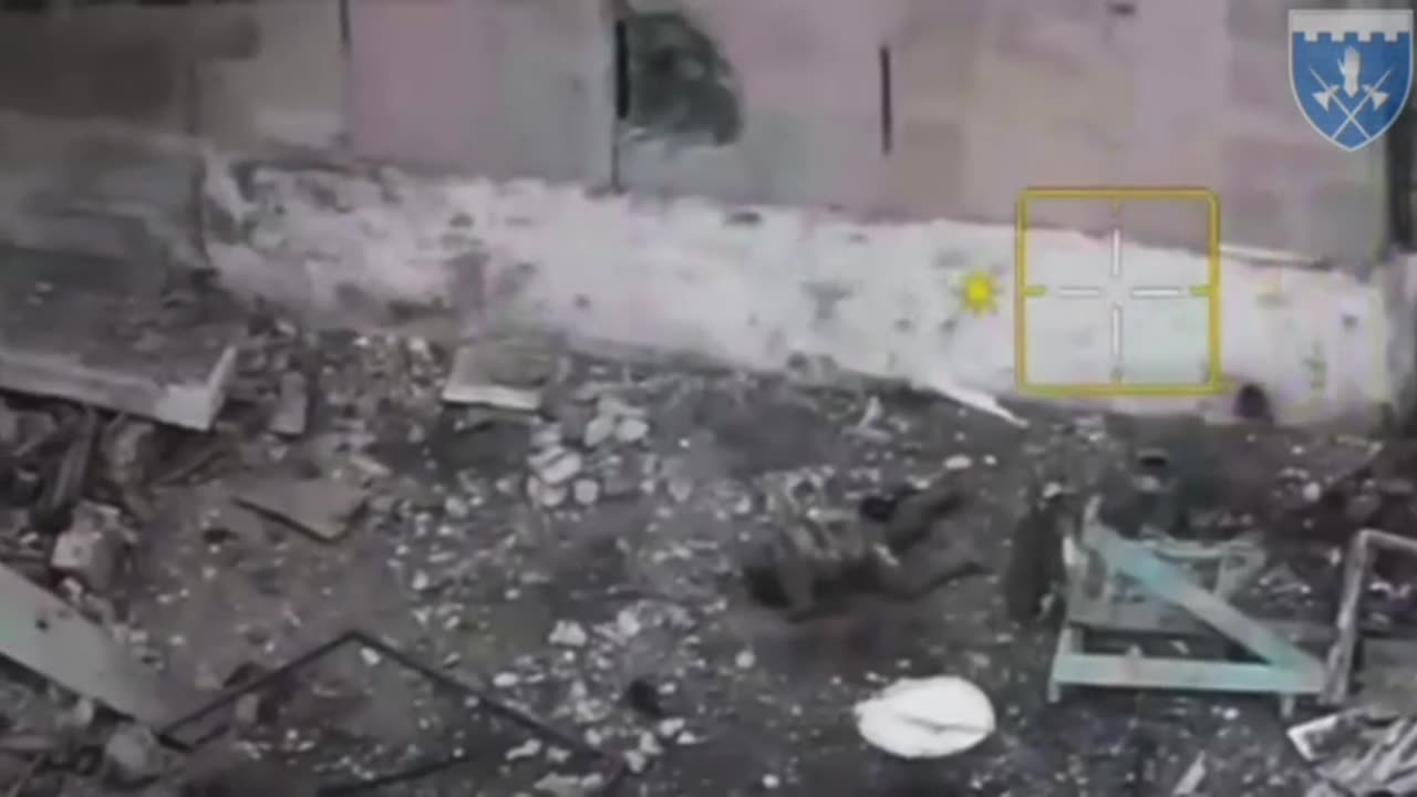 Russian Soldier Turning His Back to Open Window Was His Last Mistake