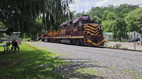 Great Smoky Mountains Railroad Dillsboro. June 2025.
