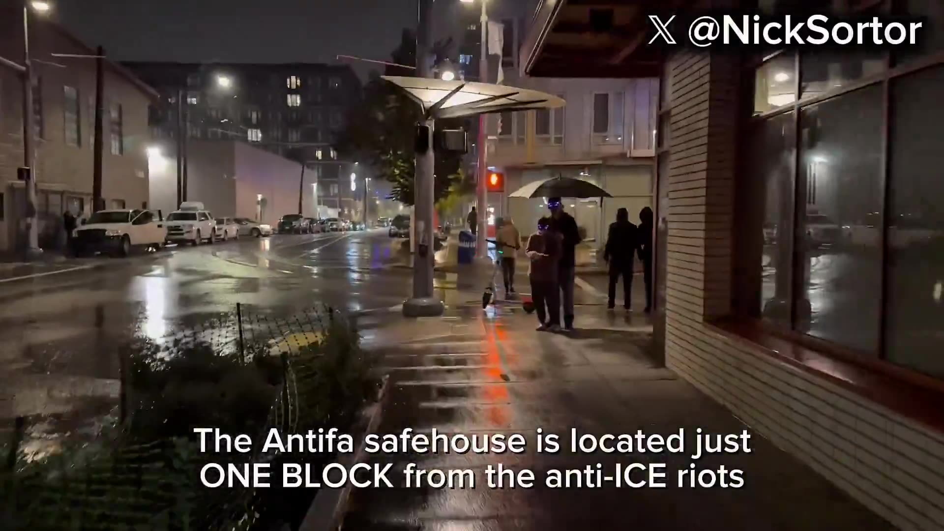 Nick Sortor I took the first known video of the inside of the Antifa safehouse located