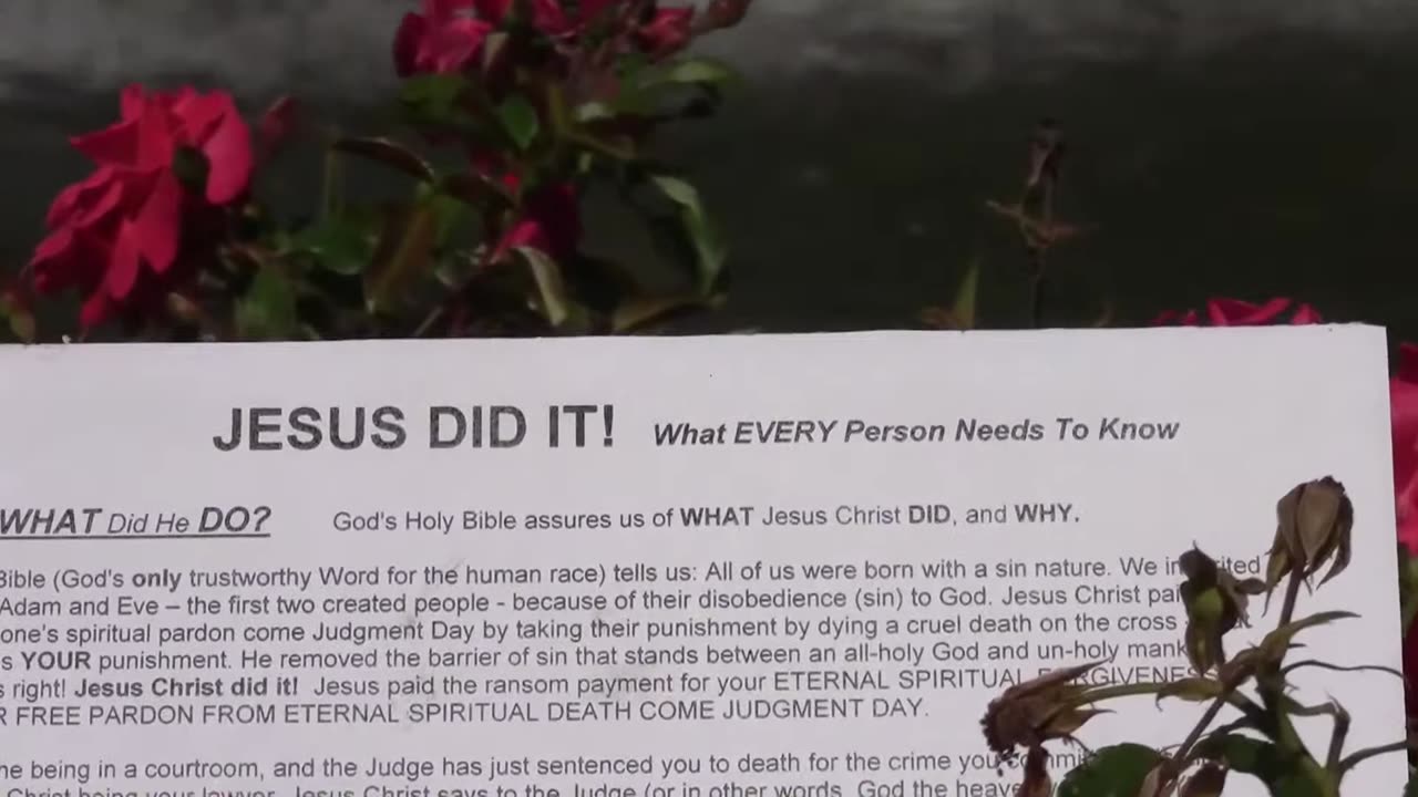 (PRECIOUS TRUTH NUGGETS) - JESUS DID IT! JESUS MADE THE WAY TO BE OKAY ON THE JUDGMENT DAY!