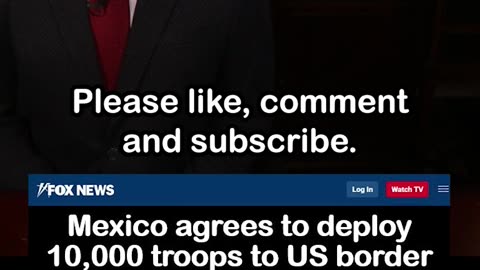 Mexico Agrees to Put 10,000 on US Border in Exchange for Tariff Pause, Chuck Schumer Relieved