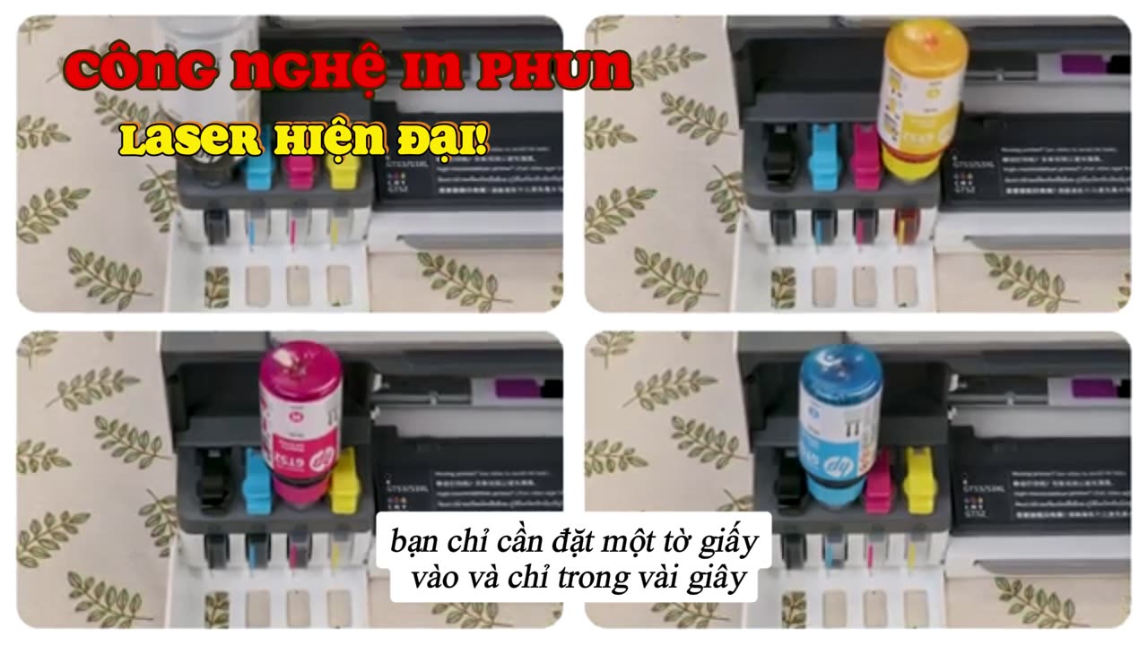 Máy in HP - Biến ý tưởng thành hiện thực