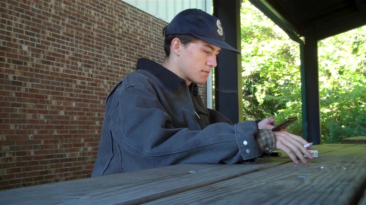 ASMR Smoking a Cigarette and Pokemon GO