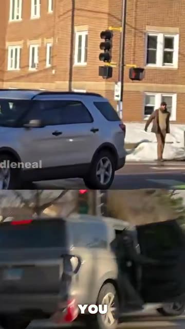 Alex Pretti before shooting , synced