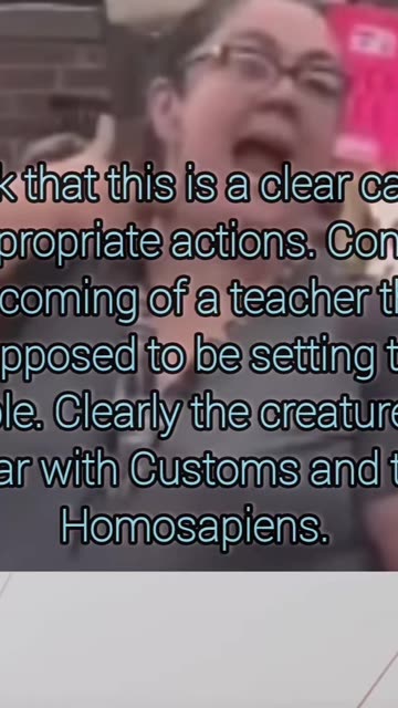 Teacher acting unprofessional