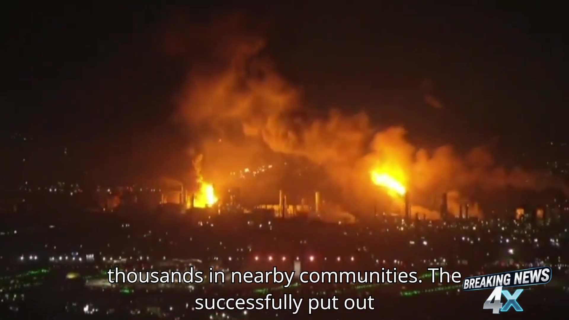 Massive Explosion Erupts In LA