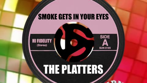 #1 SONG THIS DAY IN HISTORY! January 29th 1959 "SMOKE GETS IN YOUR EYES" by THE PLATTERS