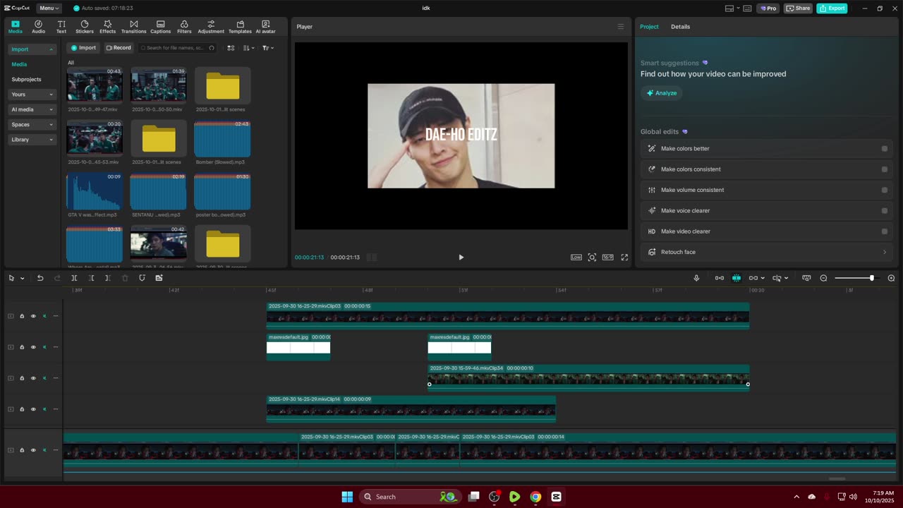 Editing.... Come Be Boring With Me!
