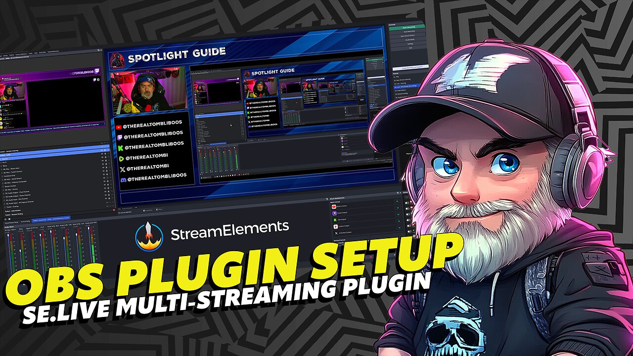 Spotlight Guide - OBS Plugin "SE Live" Scenes - Made Easy!