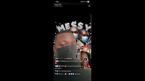 TOMIK AND TRINAB GETS IT HEATED🔥🔥ON MESSYCALLER LIVE #BIGO