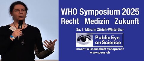 Sabine Stebel 🎇👉 SHEDDING - WHO Symposium 2025 in Winterthur