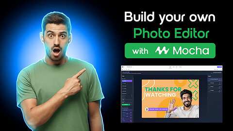 ✨ Build Your Own AI Photo Editor with Mocha AI (No Coding Needed!) 🖼️